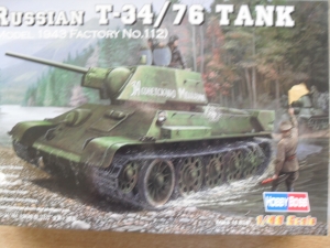 HOBBYBOSS 1/48 84808 T-34/76 MODEL 1943 FACTORY No.112